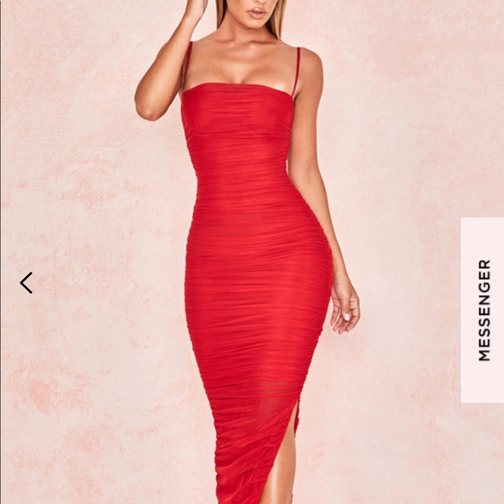 FORNARINA RED House of CB dress.